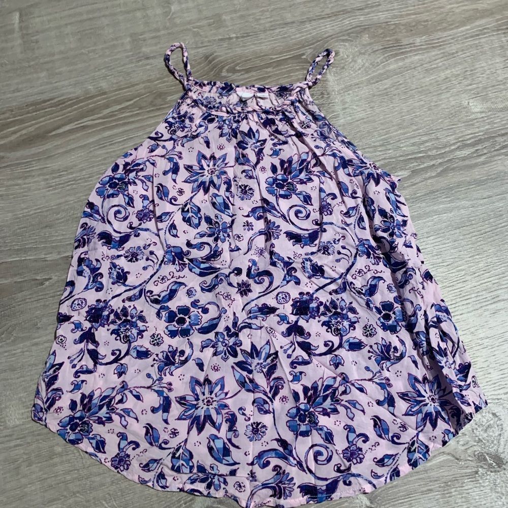 Gap floral paisley tank xs